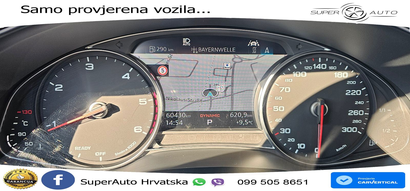 Audi A6 50 TDI V6 (286 KS) quattro tiptronic S line LED+GR SJED+ACC