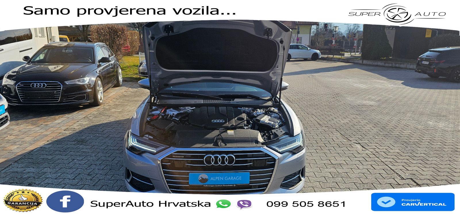 Audi A6 50 TDI V6 (286 KS) quattro tiptronic S line LED+GR SJED+ACC
