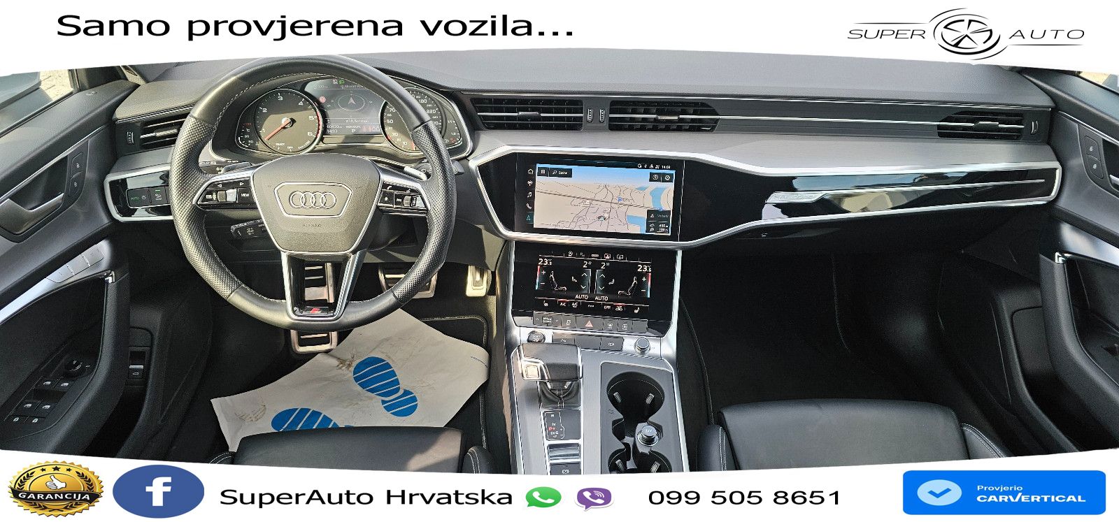 Audi A6 50 TDI V6 (286 KS) quattro tiptronic S line LED+GR SJED+ACC