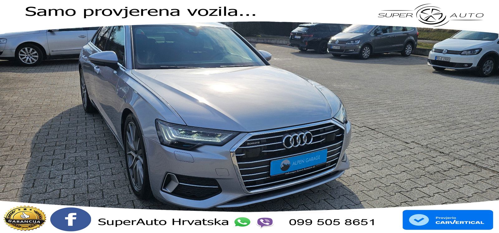 Audi A6 50 TDI V6 (286 KS) quattro tiptronic S line LED+GR SJED+ACC