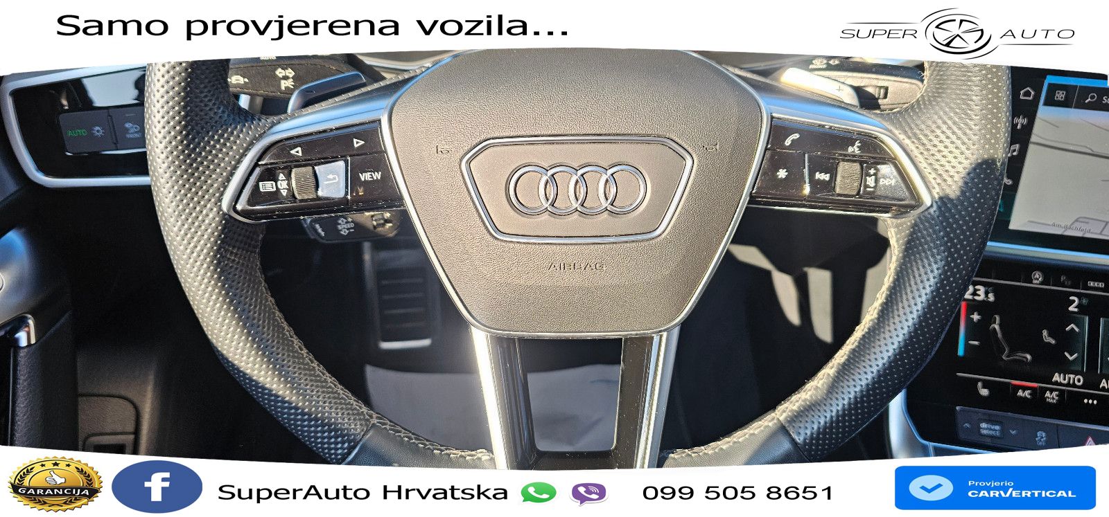 Audi A6 50 TDI V6 (286 KS) quattro tiptronic S line LED+GR SJED+ACC