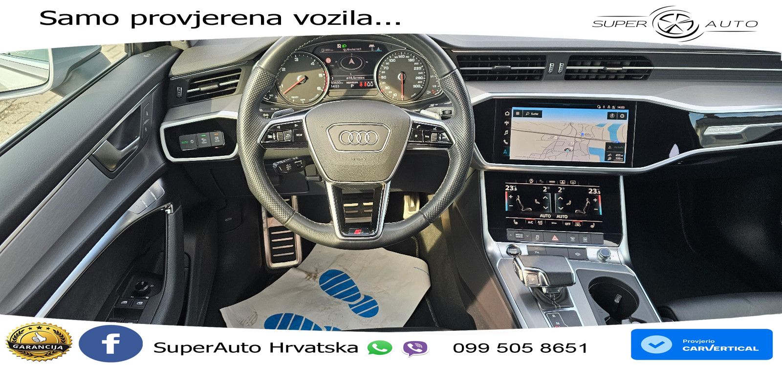 Audi A6 50 TDI V6 (286 KS) quattro tiptronic S line LED+GR SJED+ACC