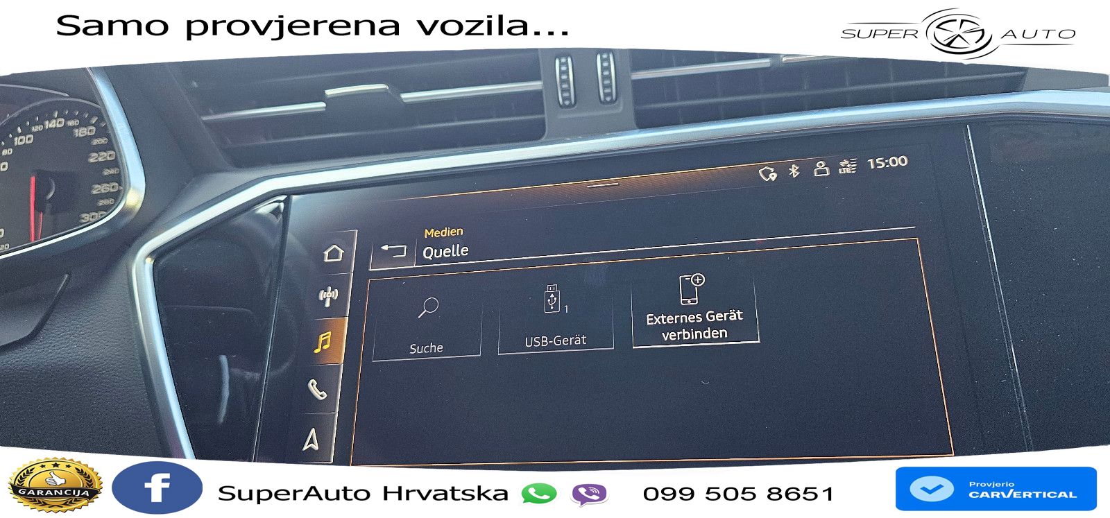 Audi A6 50 TDI V6 (286 KS) quattro tiptronic S line LED+GR SJED+ACC