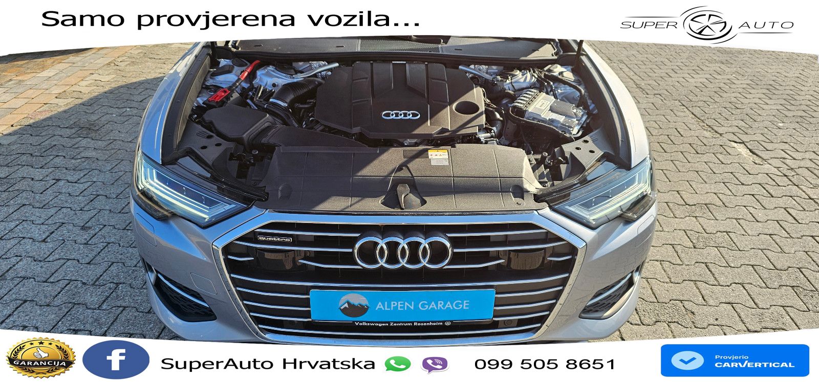 Audi A6 50 TDI V6 (286 KS) quattro tiptronic S line LED+GR SJED+ACC