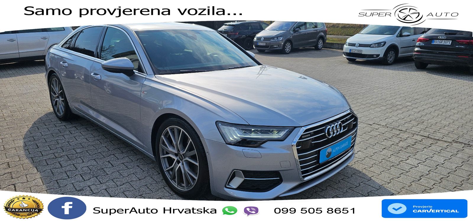 Audi A6 50 TDI V6 (286 KS) quattro tiptronic S line LED+GR SJED+ACC
