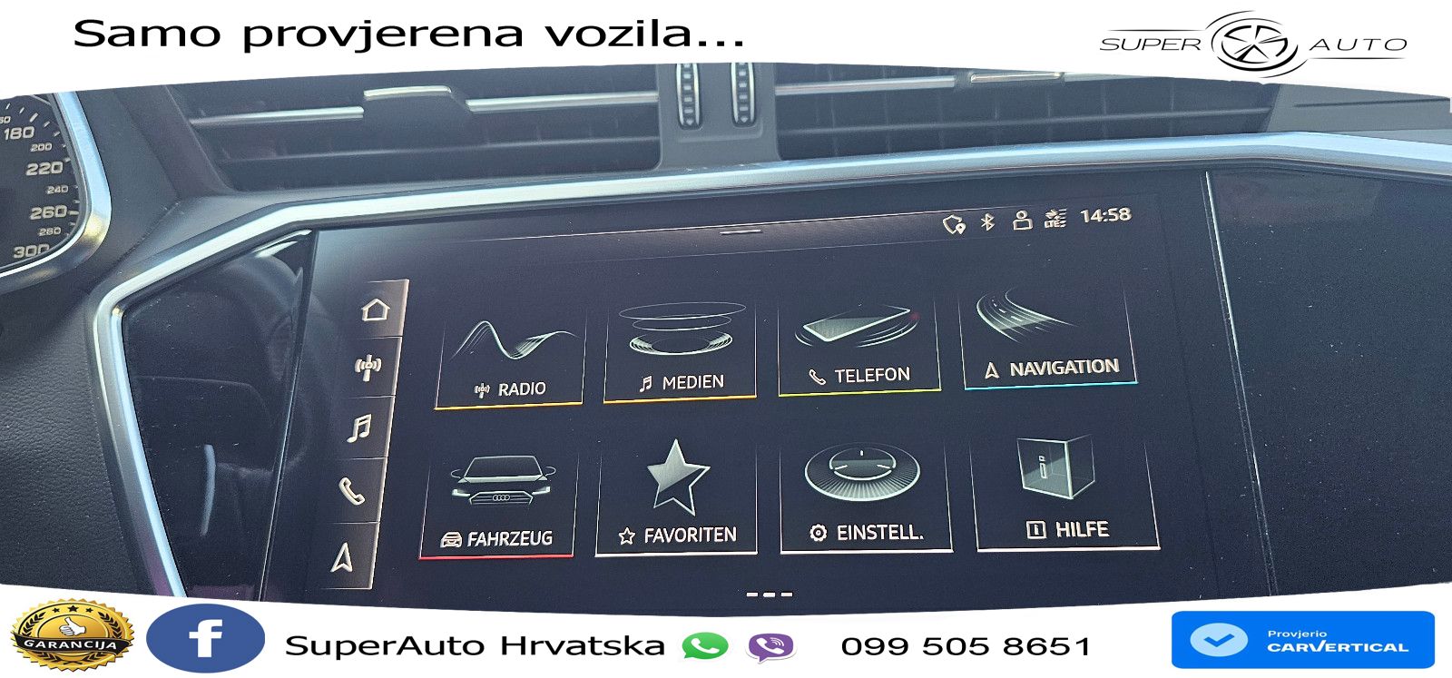 Audi A6 50 TDI V6 (286 KS) quattro tiptronic S line LED+GR SJED+ACC