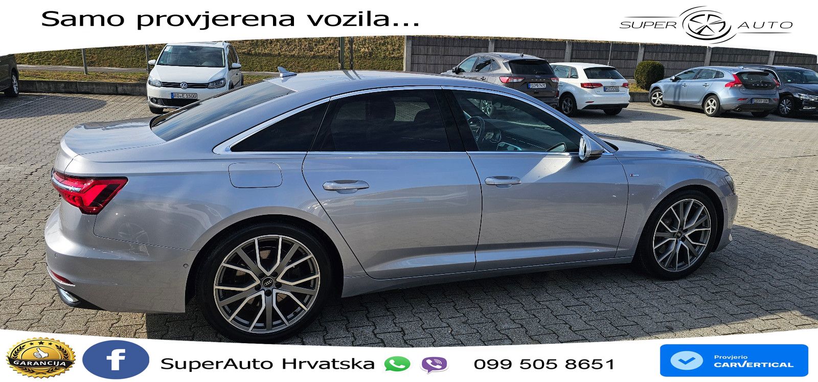 Audi A6 50 TDI V6 (286 KS) quattro tiptronic S line LED+GR SJED+ACC