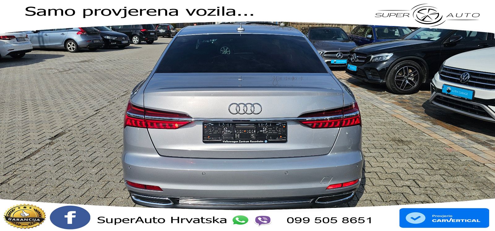 Audi A6 50 TDI V6 (286 KS) quattro tiptronic S line LED+GR SJED+ACC