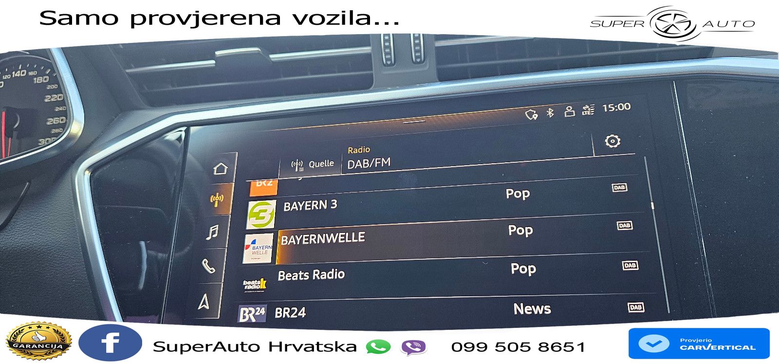 Audi A6 50 TDI V6 (286 KS) quattro tiptronic S line LED+GR SJED+ACC