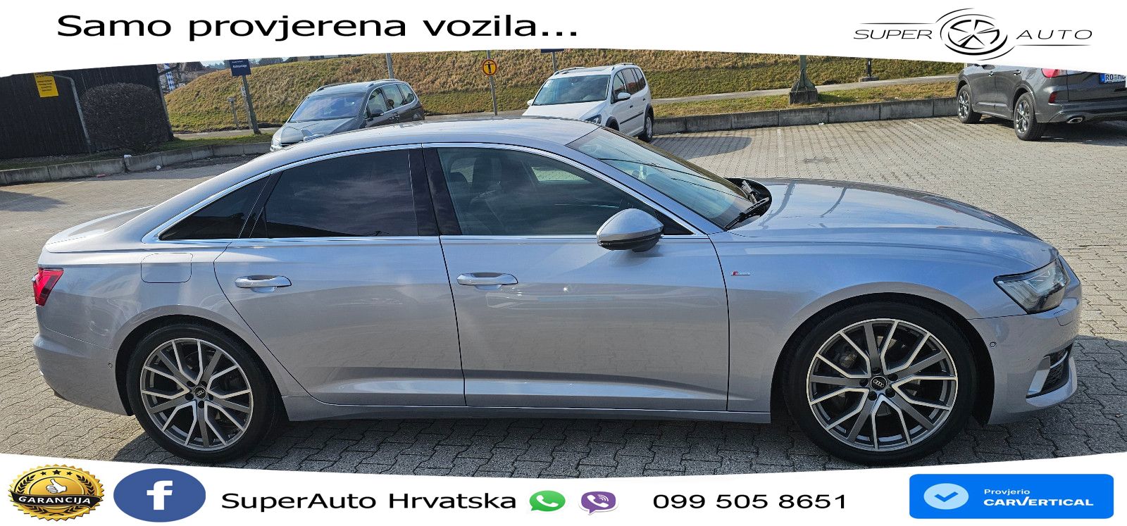 Audi A6 50 TDI V6 (286 KS) quattro tiptronic S line LED+GR SJED+ACC