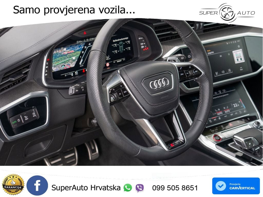 Audi RS6 Avant 4.0 TFSI V8 (600 KS) quattro Tiptronic ZRAČNI+ACC+GR SJED+KAM+PANO
