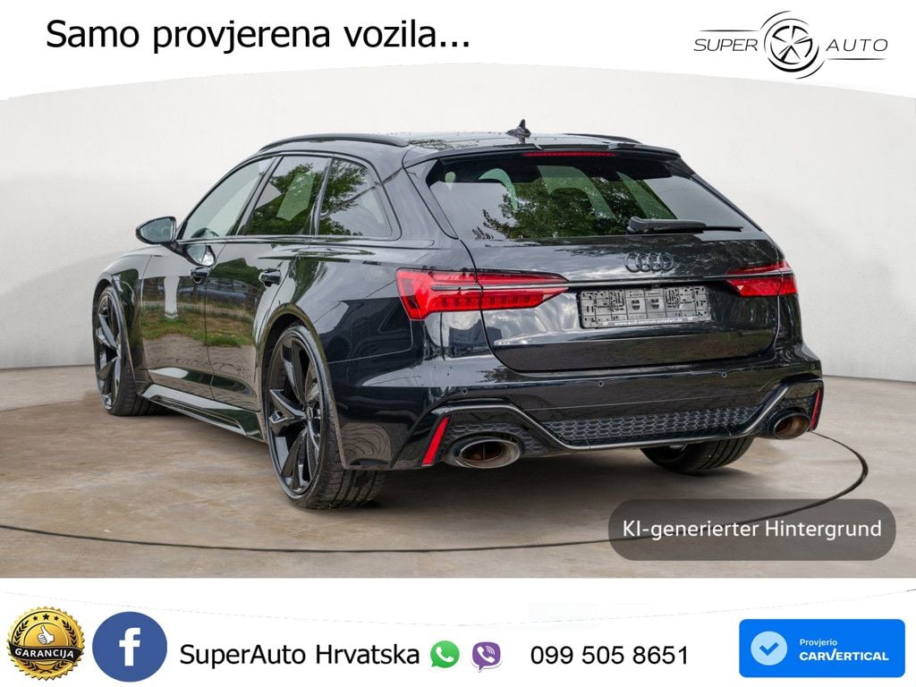 Audi RS6 Avant 4.0 TFSI V8 (600 KS) quattro Tiptronic ZRAČNI+ACC+GR SJED+KAM+PANO