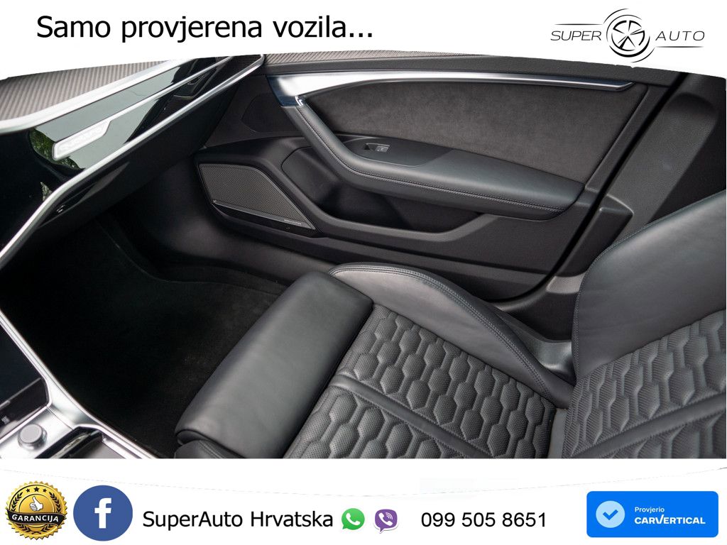 Audi RS6 Avant 4.0 TFSI V8 (600 KS) quattro Tiptronic ZRAČNI+ACC+GR SJED+KAM+PANO