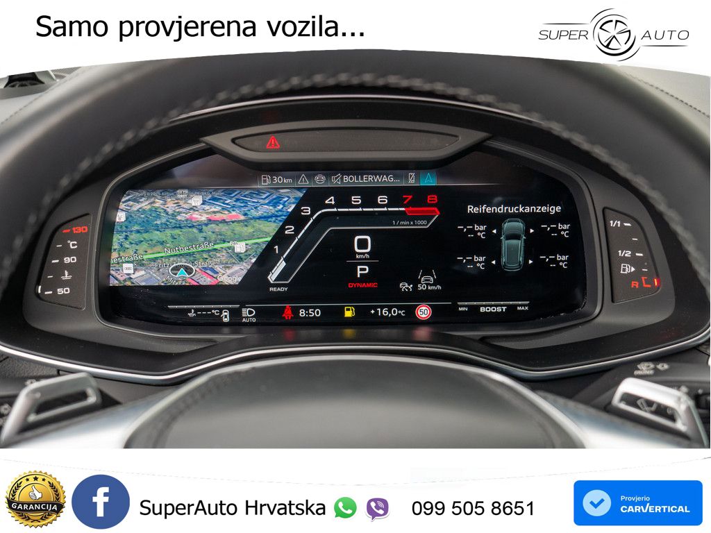 Audi RS6 Avant 4.0 TFSI V8 (600 KS) quattro Tiptronic ZRAČNI+ACC+GR SJED+KAM+PANO