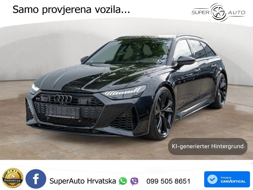 Audi RS6 Avant 4.0 TFSI V8 (600 KS) quattro Tiptronic ZRAČNI+ACC+GR SJED+KAM+PANO