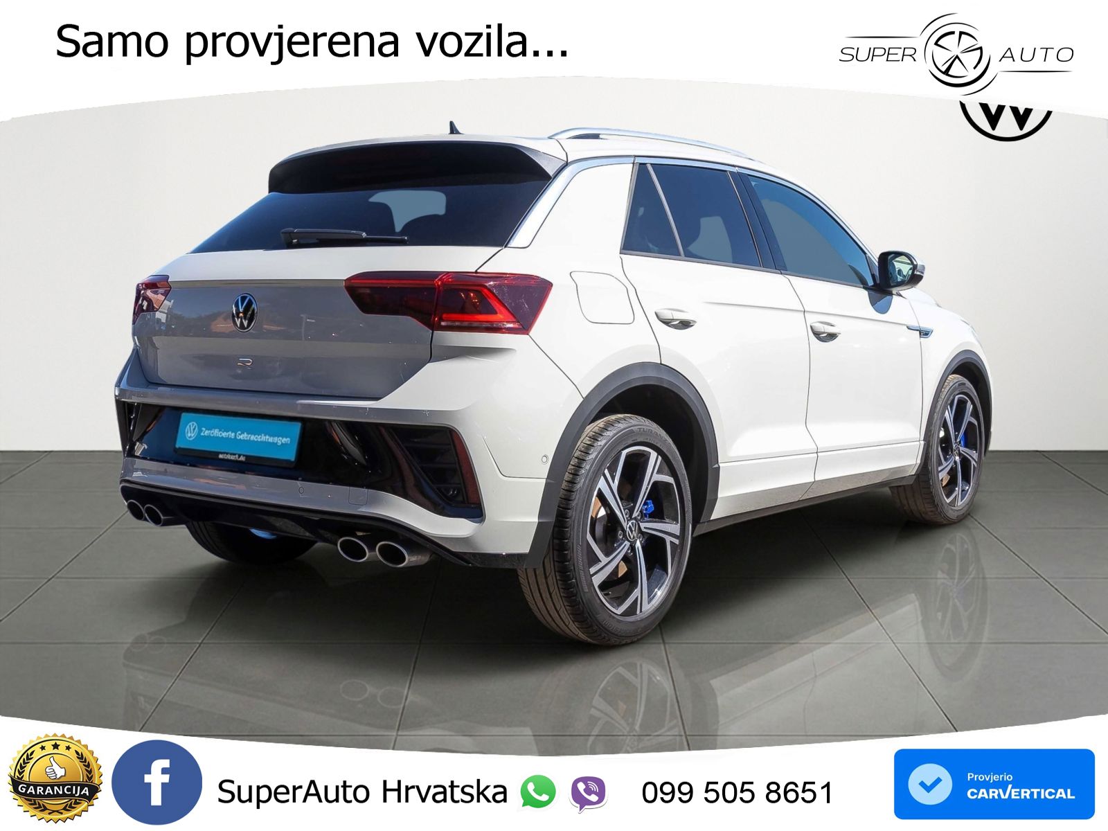 Volkswagen T-Roc I R 2.0 TSI (300 KS) OPF 4M DSG LED+GR SJED+ACC