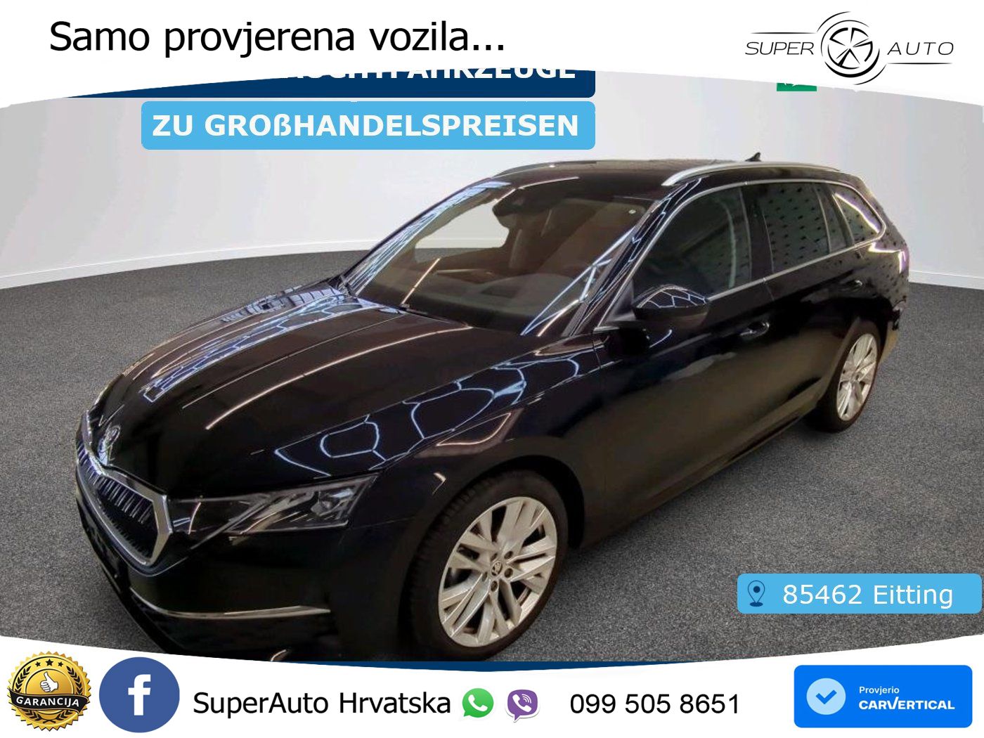 Škoda Octavia Combi 2.0 TDI (150 KS) DSG Selection MATRIX+GR SJED+KAM