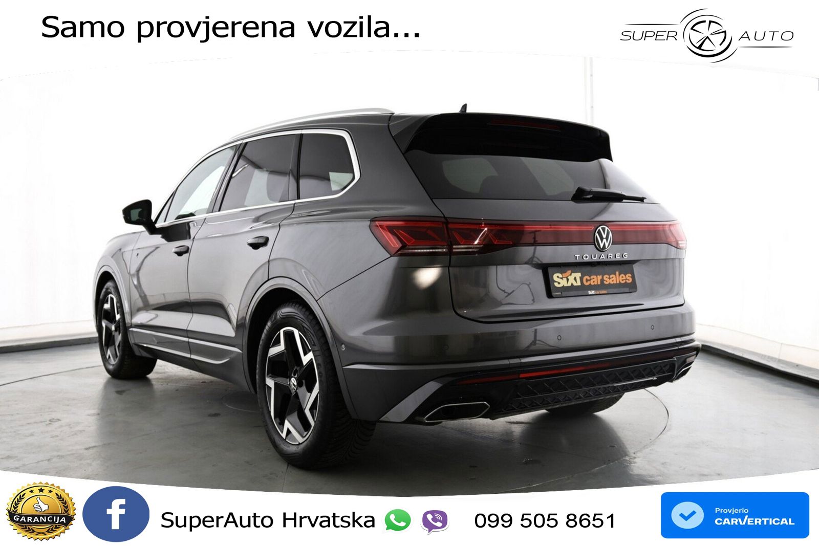 Volkswagen Touareg 3.0 V6 TDI (231 KS) 4MOTION Tiptronic ZRAČNI+ACC+4xGR SJED+KAM