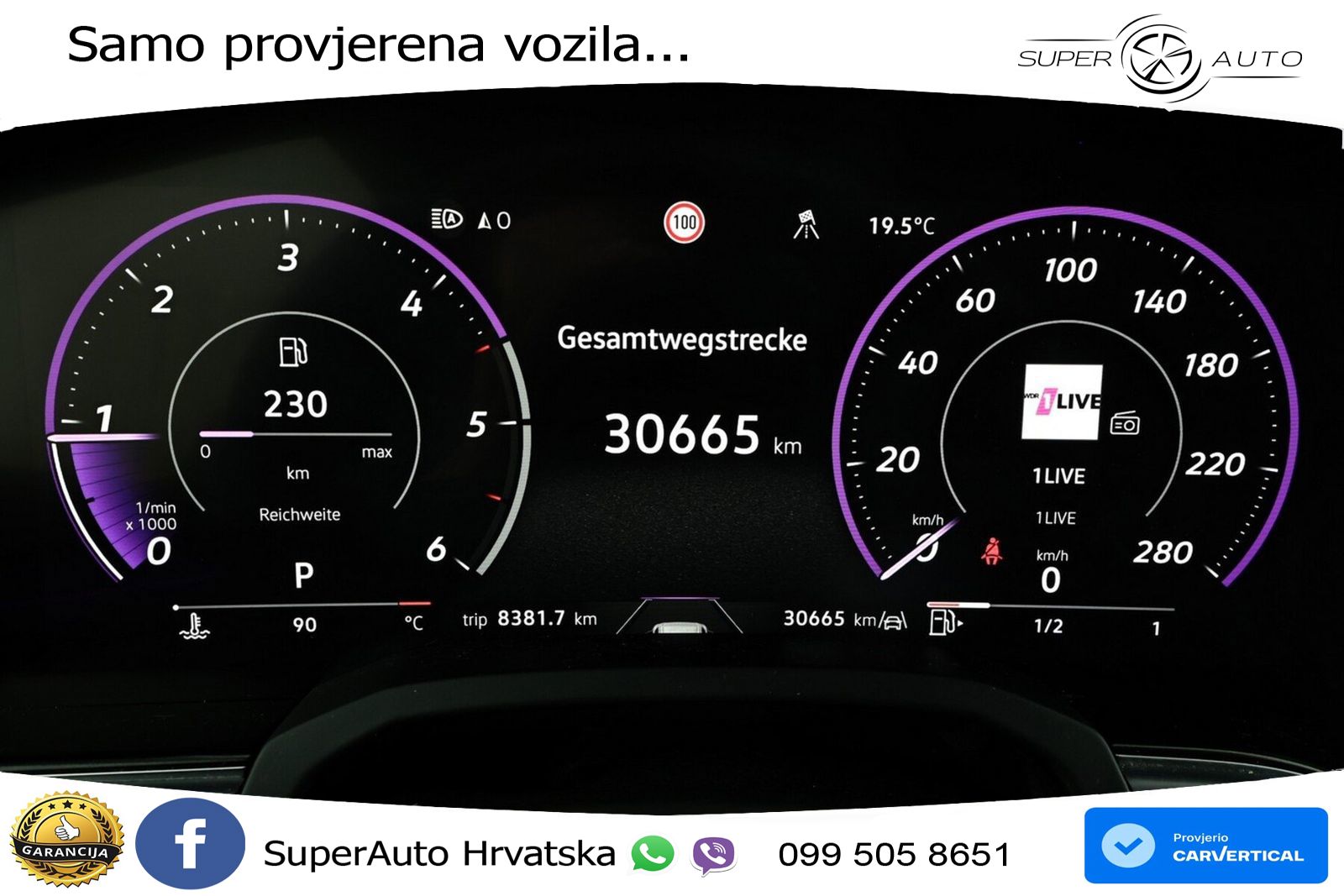 Volkswagen Touareg 3.0 V6 TDI (231 KS) 4MOTION Tiptronic ZRAČNI+ACC+4xGR SJED+KAM