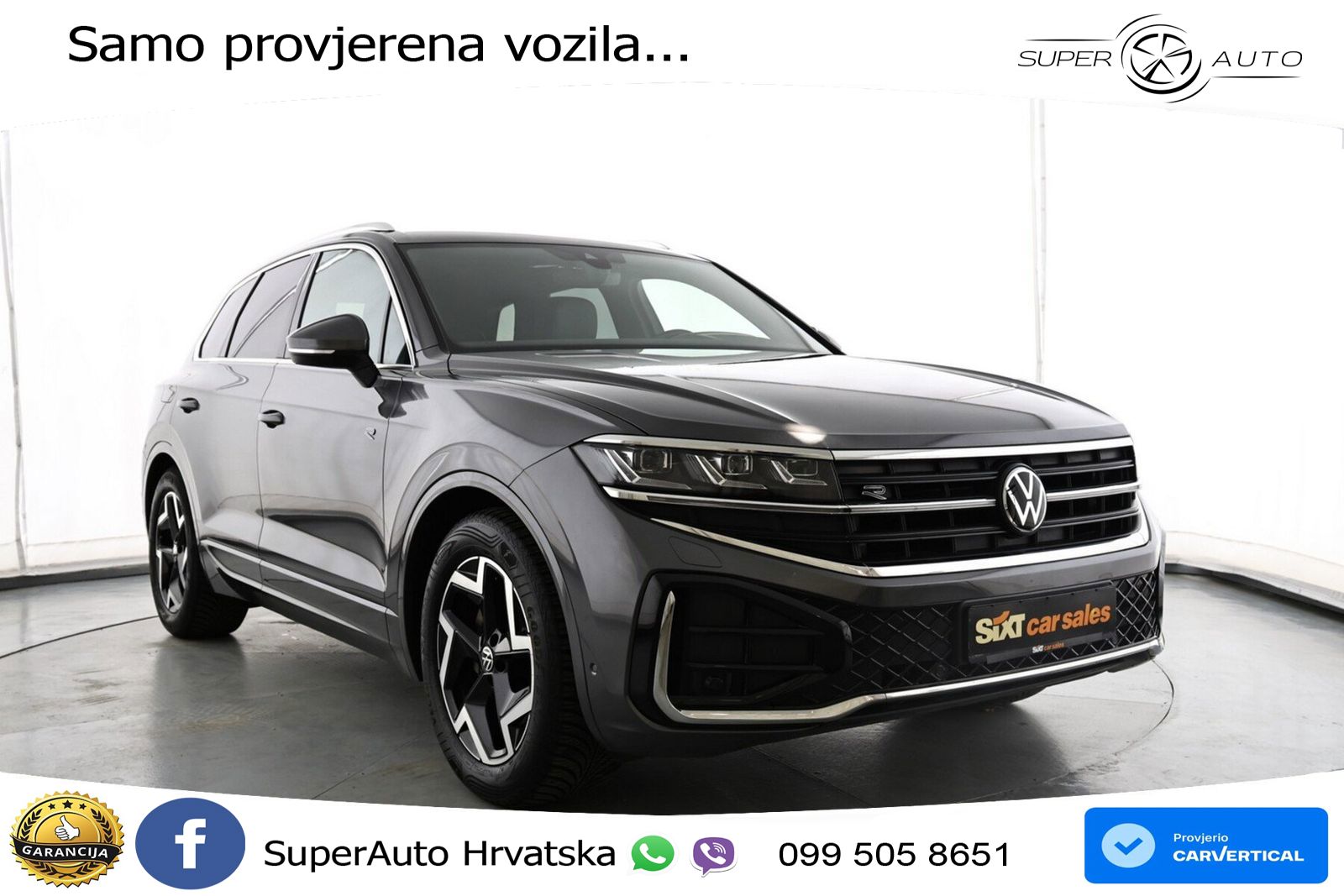 Volkswagen Touareg 3.0 V6 TDI (231 KS) 4MOTION Tiptronic ZRAČNI+ACC+4xGR SJED+KAM
