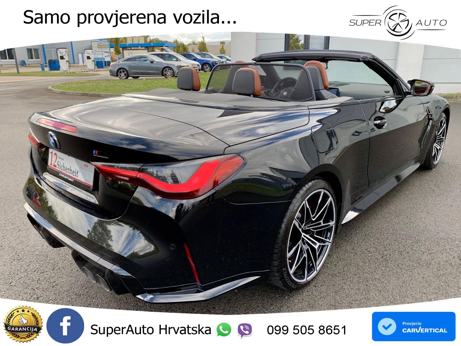 BMW M4 Convertible Competition 3.0 (510 KS) xDrive Steptronic LED+GR SJED+ACC