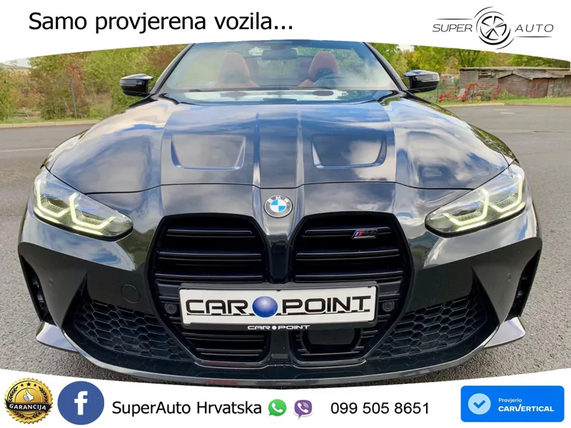 BMW M4 Convertible Competition 3.0 (510 KS) xDrive Steptronic LED+GR SJED+ACC