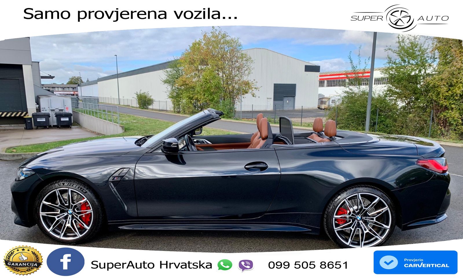 BMW M4 Convertible Competition 3.0 (510 KS) xDrive Steptronic LED+GR SJED+ACC