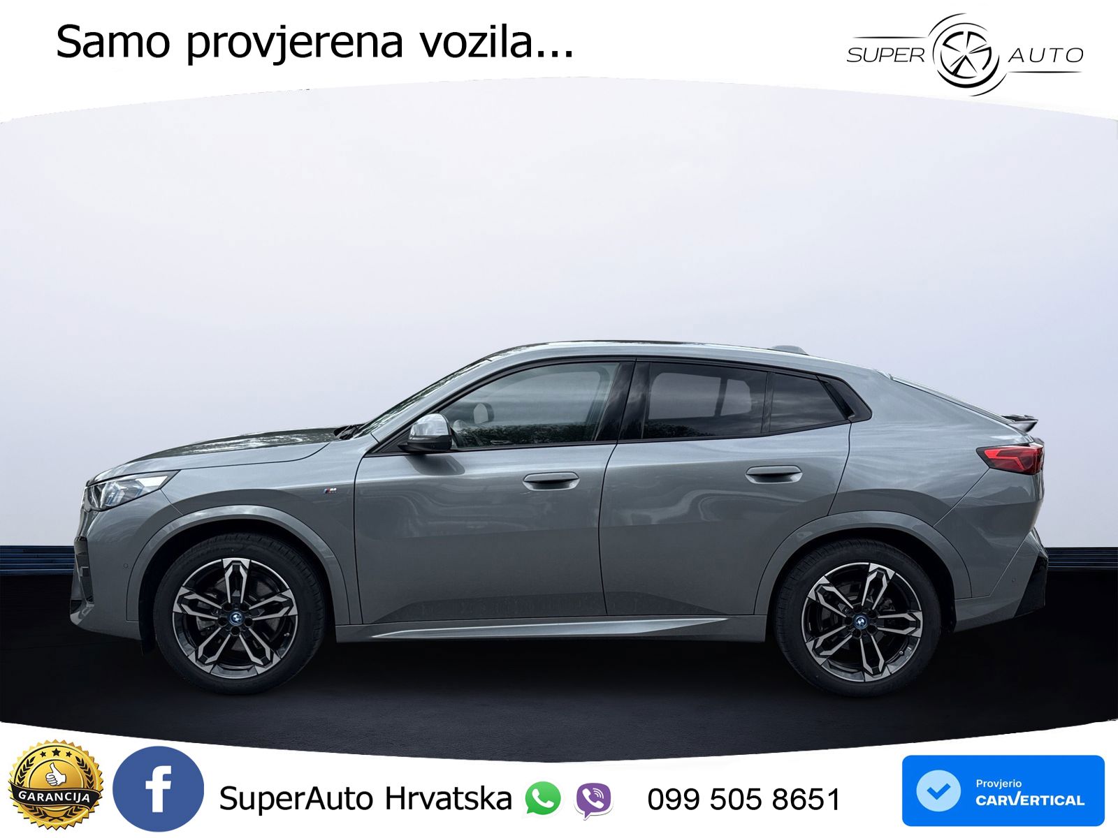 BMW iX2 66.5 kWh (313 KS) xDrive30 M Sport LED+GR SJED+ACC