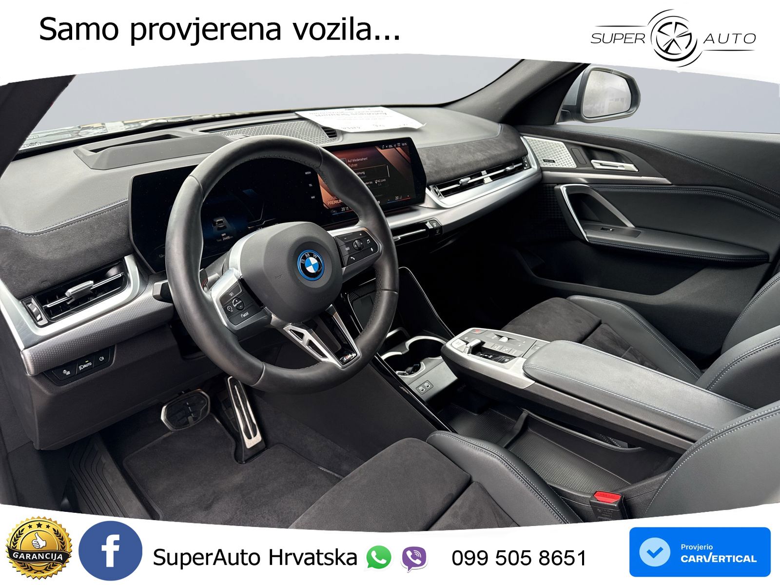 BMW iX2 66.5 kWh (313 KS) xDrive30 M Sport LED+GR SJED+ACC