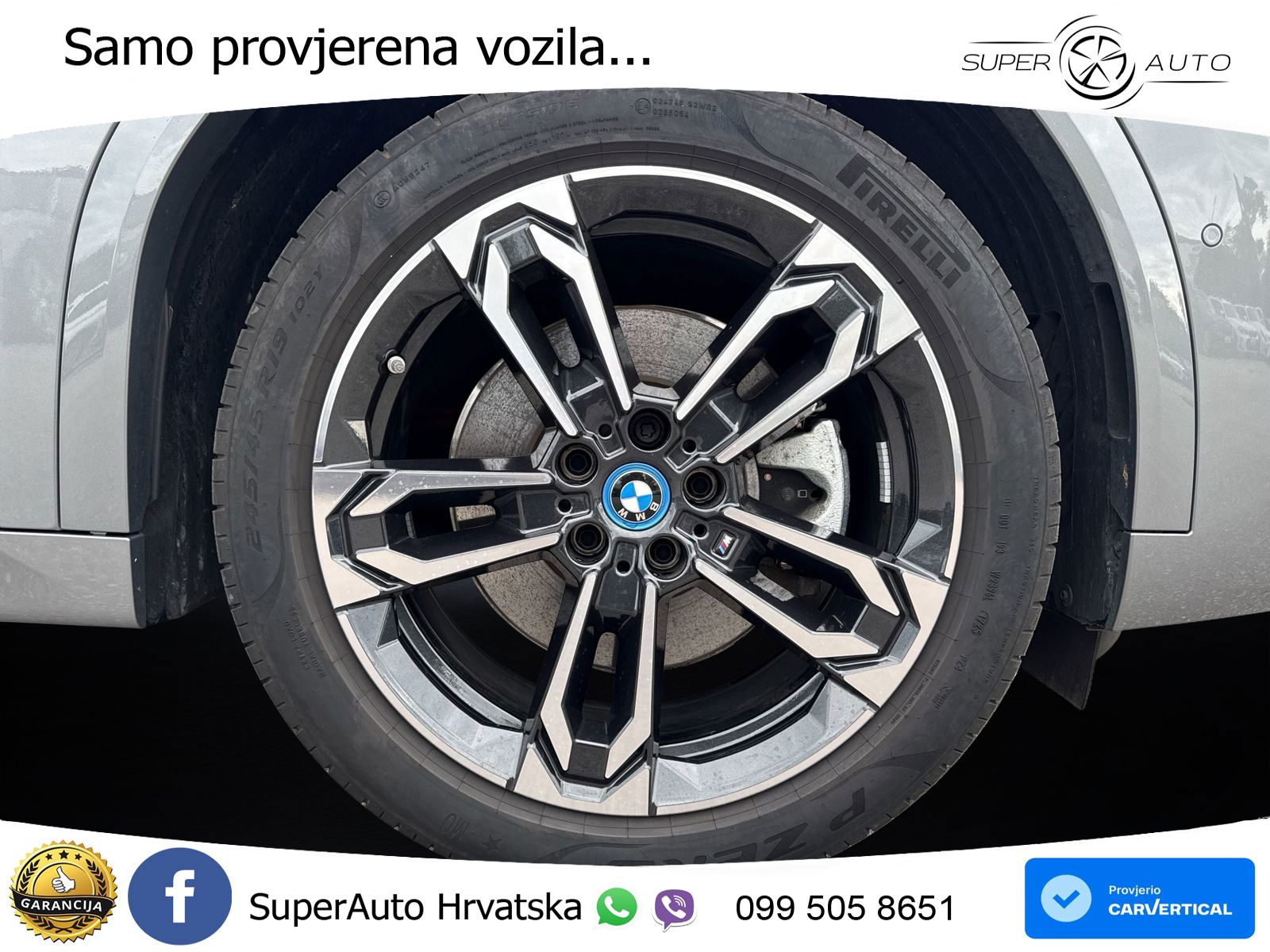 BMW iX2 66.5 kWh (313 KS) xDrive30 M Sport LED+GR SJED+ACC