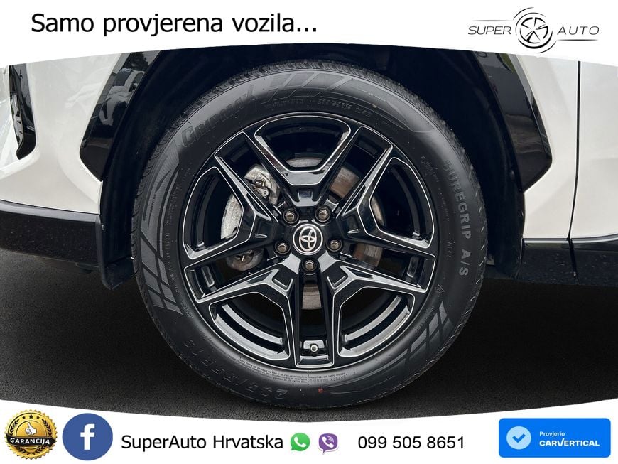 Toyota RAV4 2.5 (222 KS) Hybrid AWD-i eCVT GR Sport LED+GR SJED+ACC
