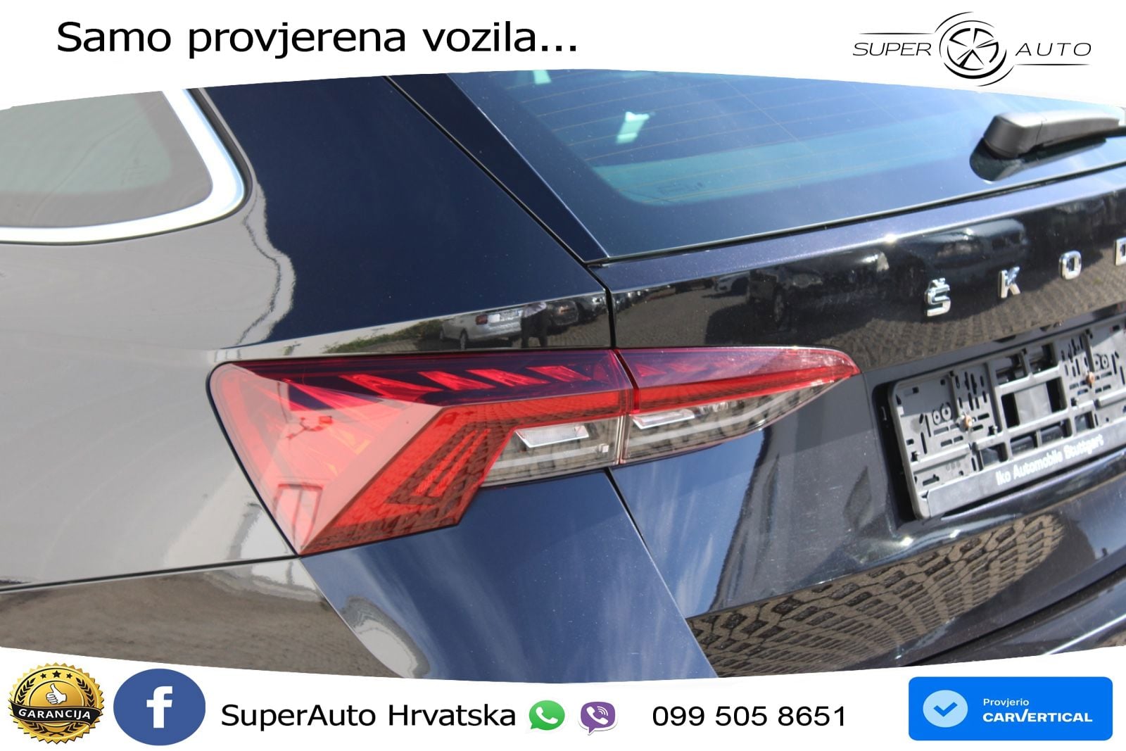 Škoda Octavia Combi 2.0 TDI (150 KS) DSG LED+GR SJED+ACC