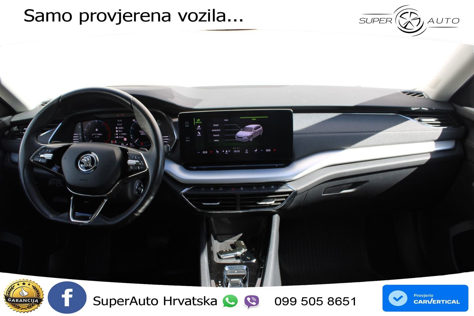 Škoda Octavia Combi 2.0 TDI (150 KS) DSG LED+GR SJED+ACC