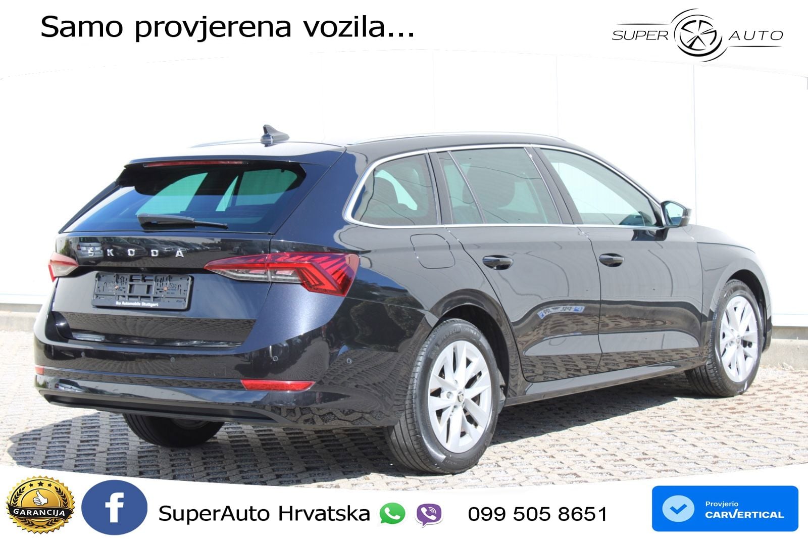 Škoda Octavia Combi 2.0 TDI (150 KS) DSG LED+GR SJED+ACC