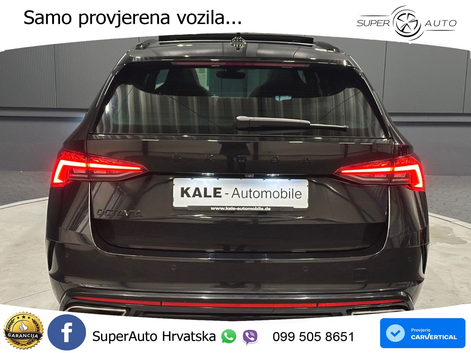 Škoda Octavia Combi RS 2.0 TDI (200 KS) 4x4 DSG LED+GR SJED+ACC