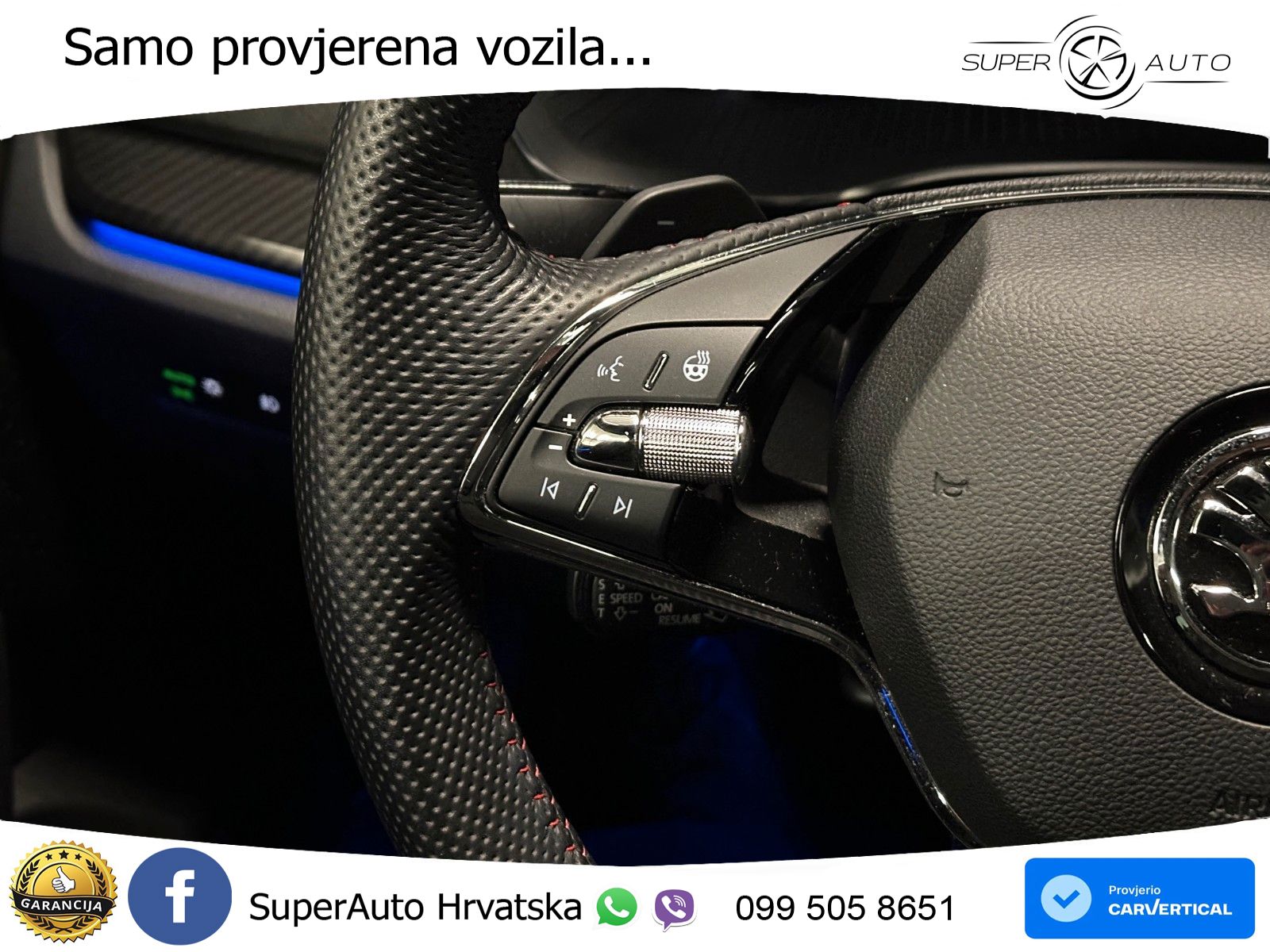 Škoda Octavia Combi RS 2.0 TDI (200 KS) 4x4 DSG LED+GR SJED+ACC