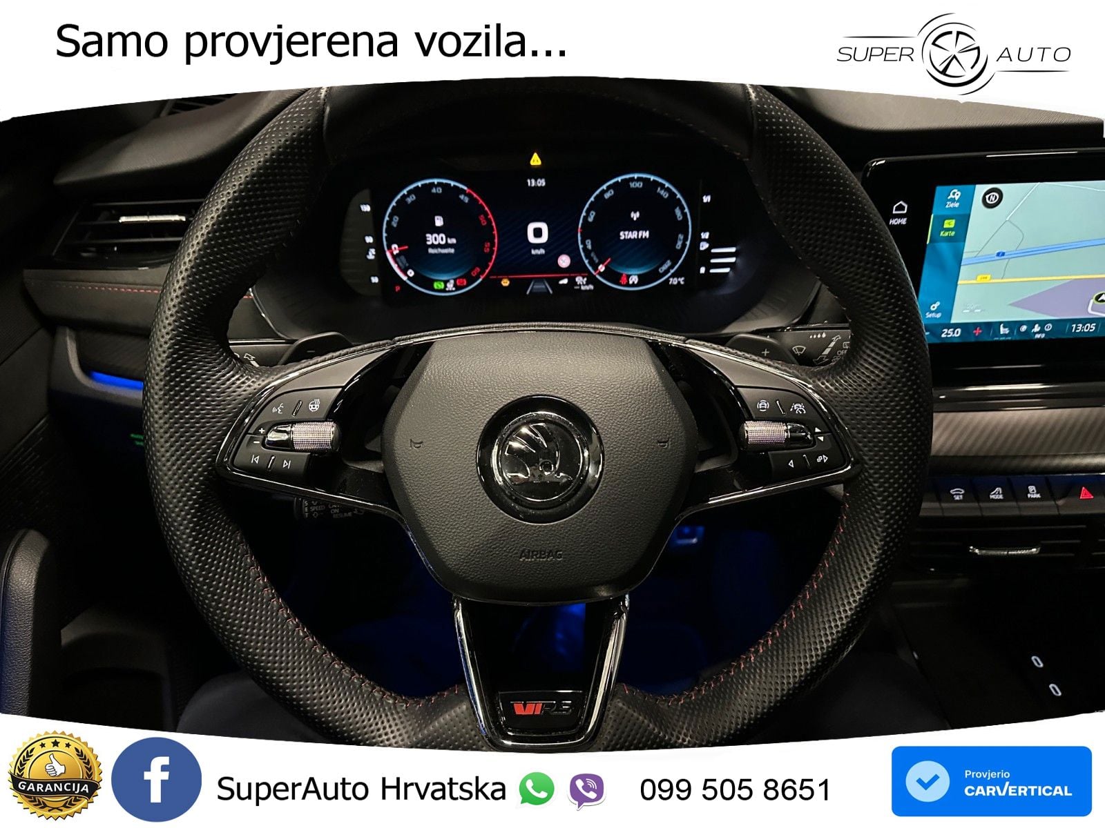 Škoda Octavia Combi RS 2.0 TDI (200 KS) 4x4 DSG LED+GR SJED+ACC