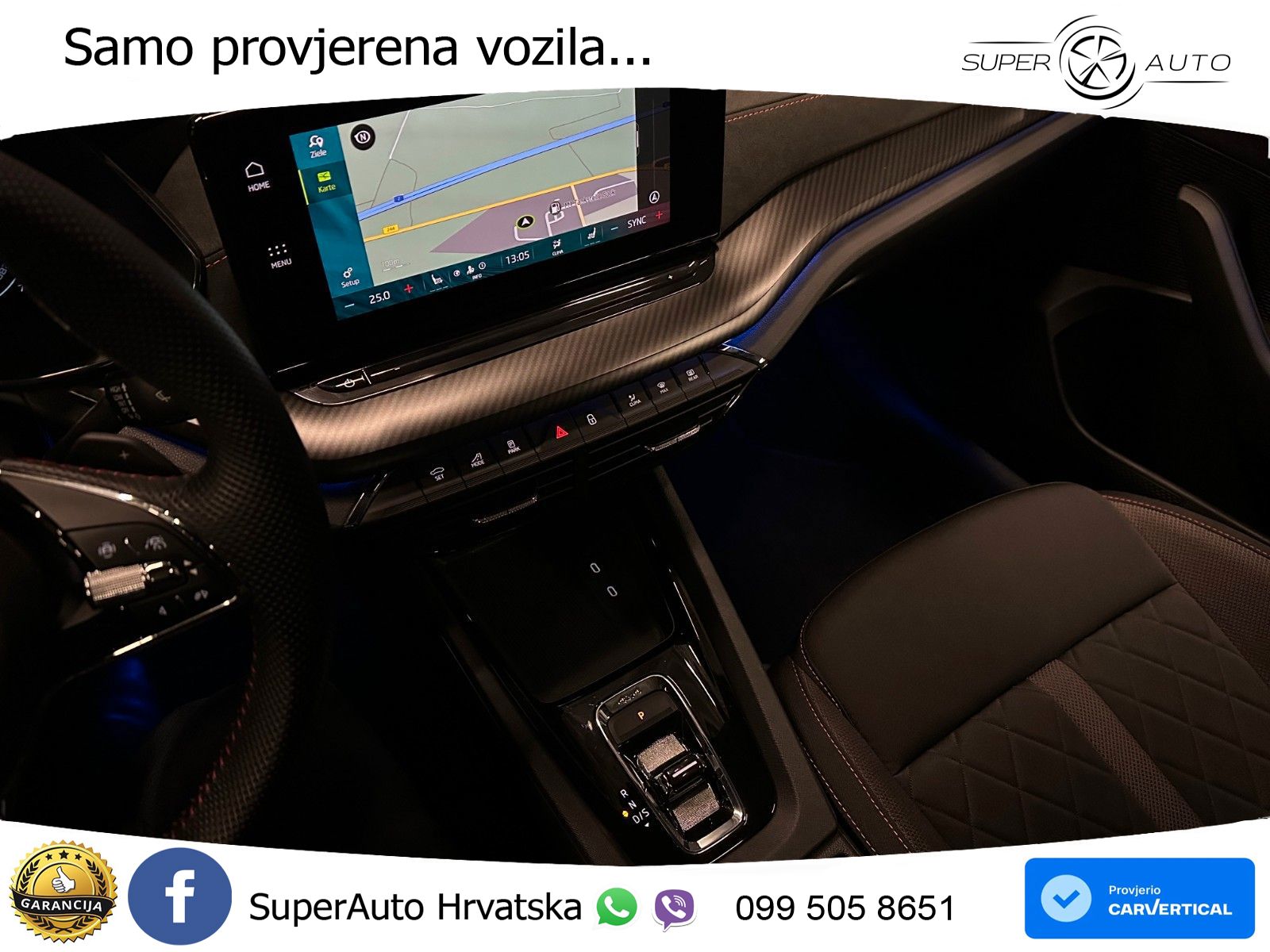Škoda Octavia Combi RS 2.0 TDI (200 KS) 4x4 DSG LED+GR SJED+ACC