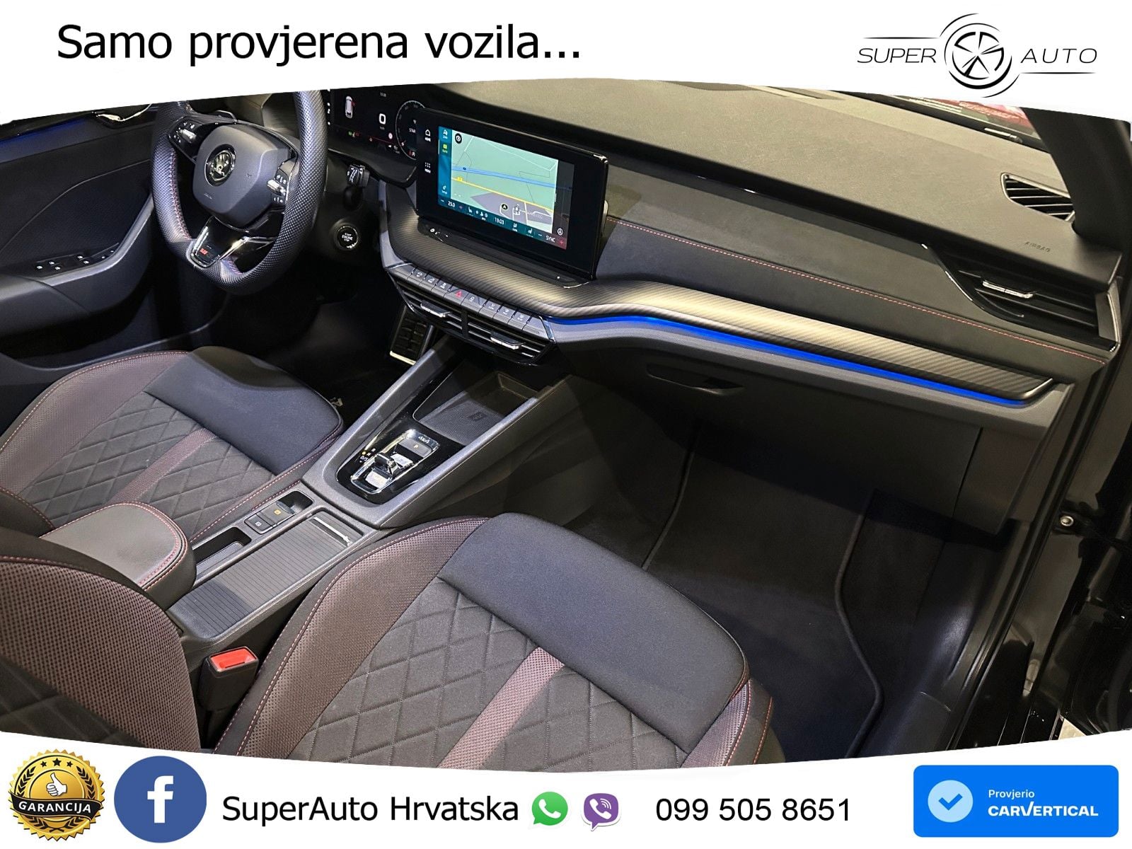 Škoda Octavia Combi RS 2.0 TDI (200 KS) 4x4 DSG LED+GR SJED+ACC