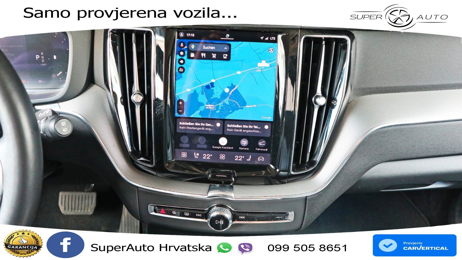 Volvo XC60 B4 Diesel FWD Geartronic LED+GR SJED+ACC