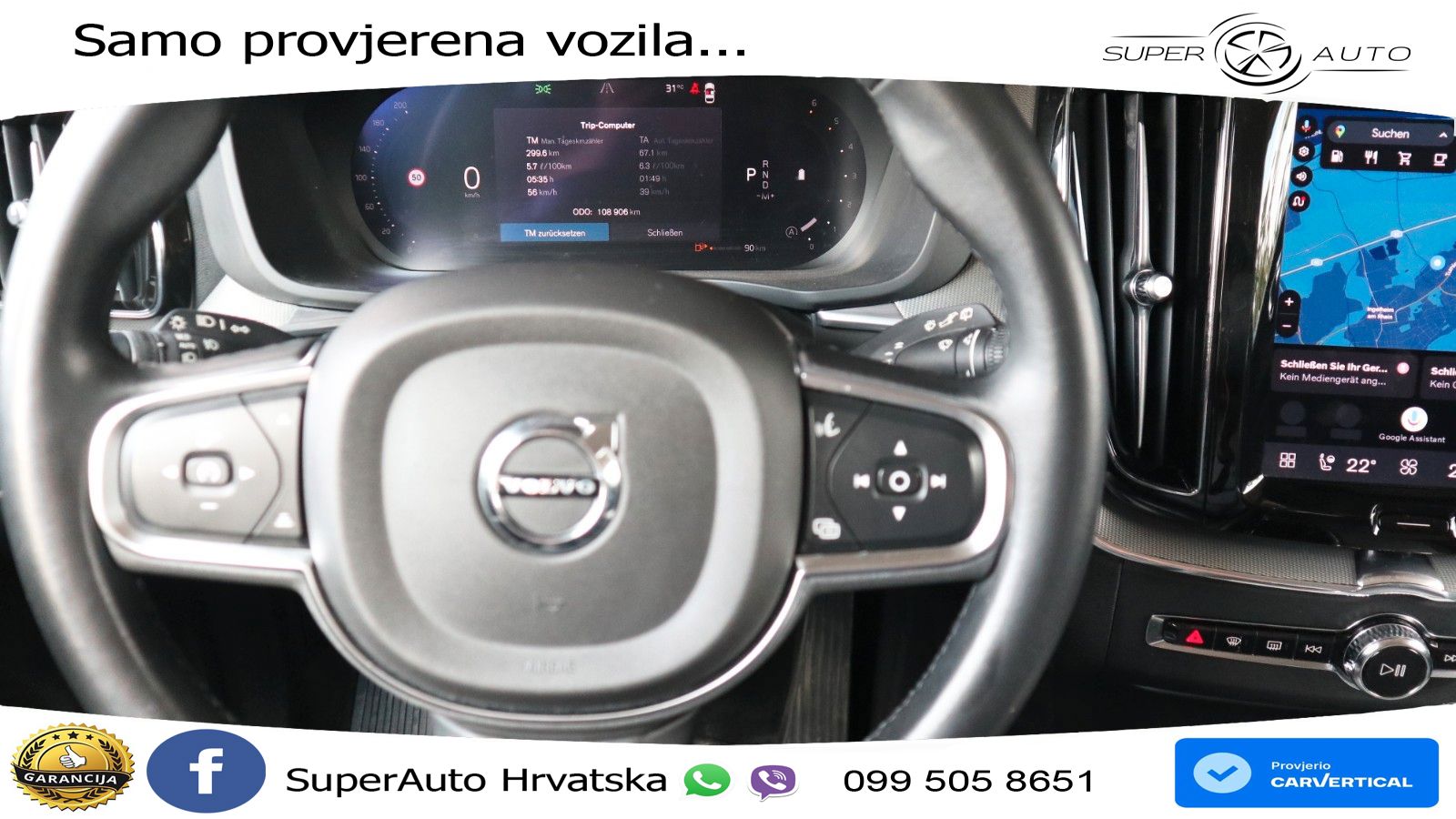 Volvo XC60 B4 Diesel FWD Geartronic LED+GR SJED+ACC