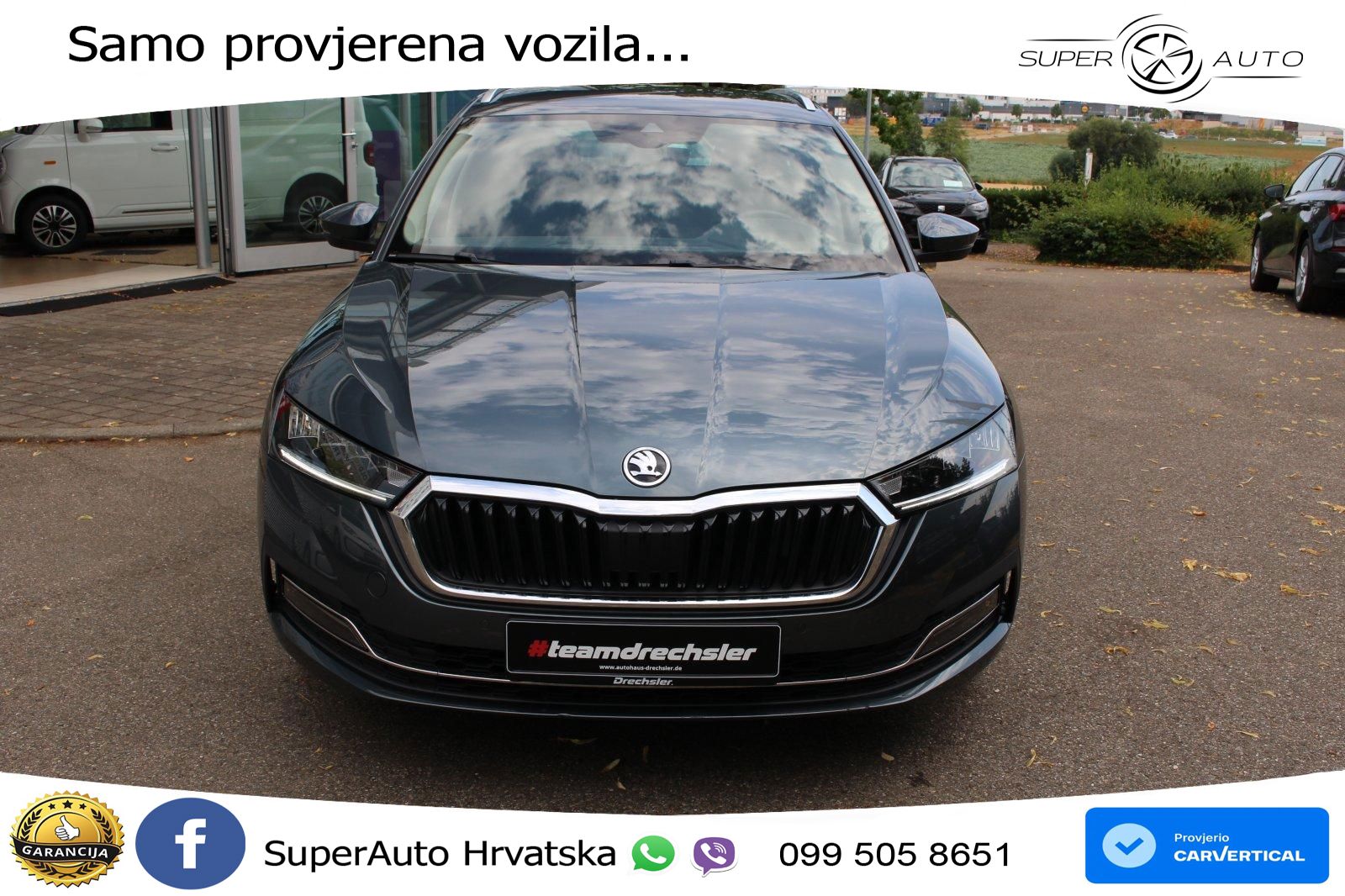 Škoda Octavia Combi 2.0 TDI (150 KS) DSG LED+GR SJED+ACC