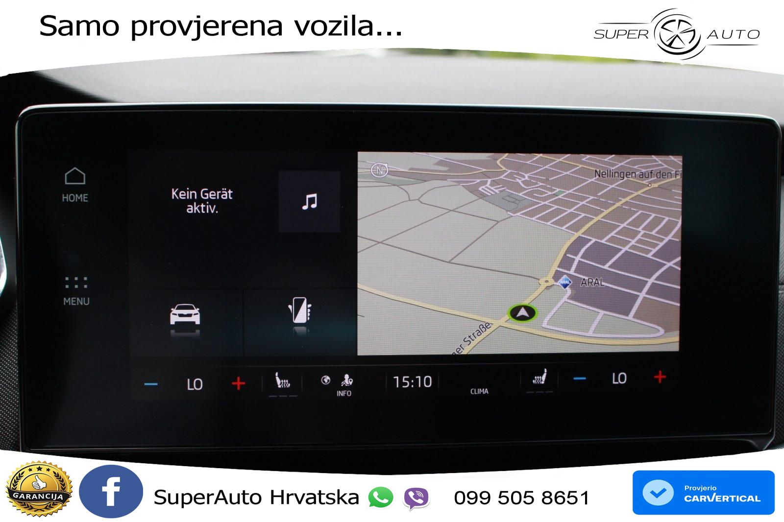 Škoda Octavia Combi 2.0 TDI (150 KS) DSG LED+GR SJED+ACC