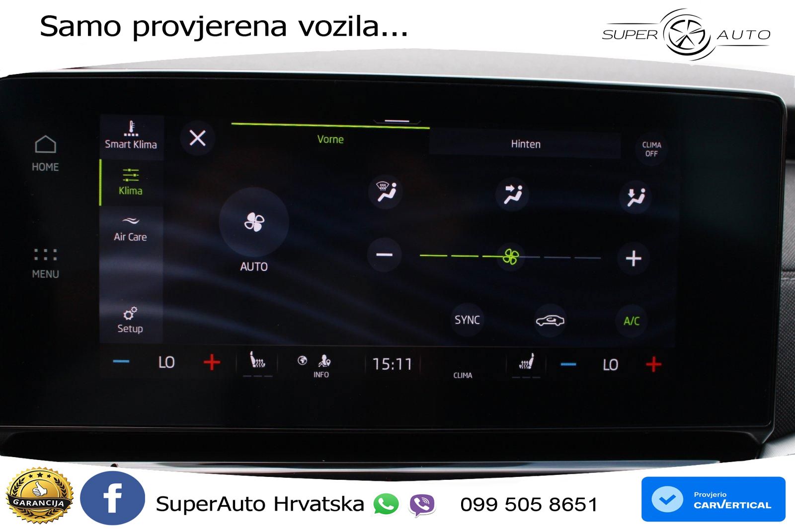 Škoda Octavia Combi 2.0 TDI (150 KS) DSG LED+GR SJED+ACC