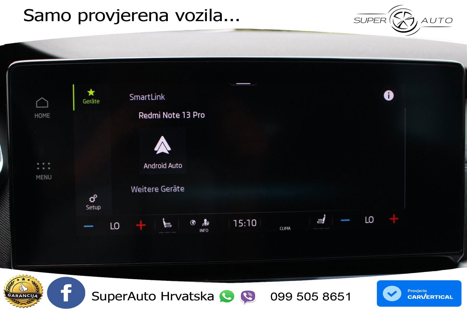 Škoda Octavia Combi 2.0 TDI (150 KS) DSG LED+GR SJED+ACC