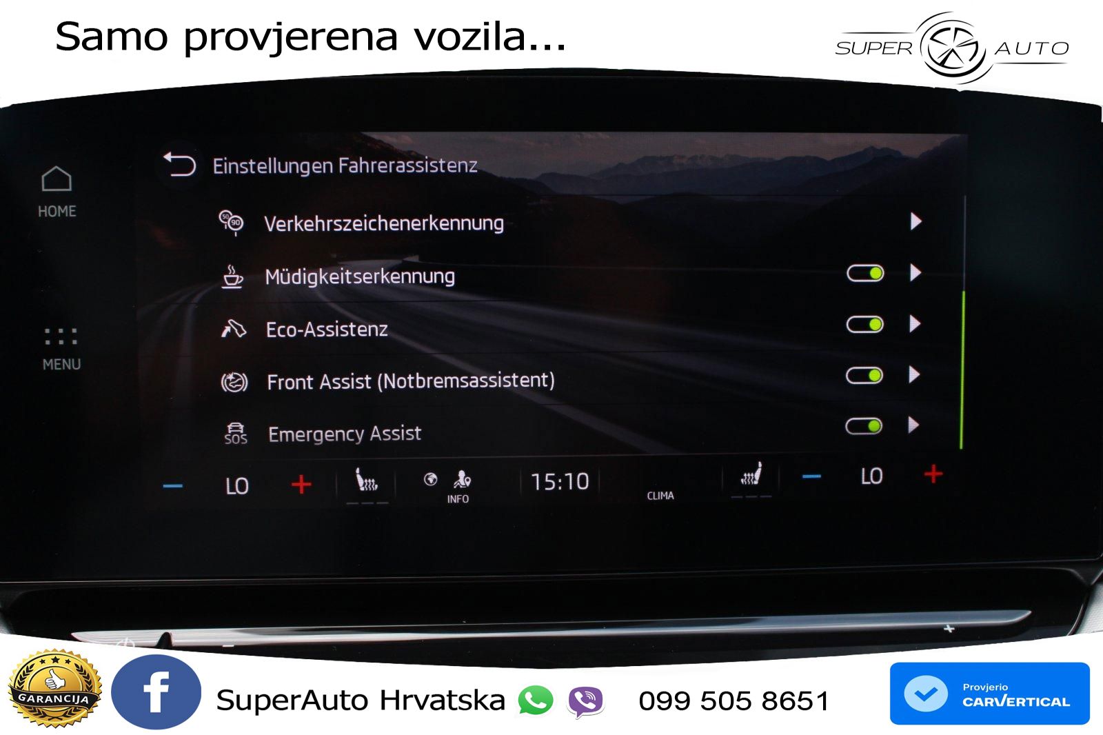 Škoda Octavia Combi 2.0 TDI (150 KS) DSG LED+GR SJED+ACC