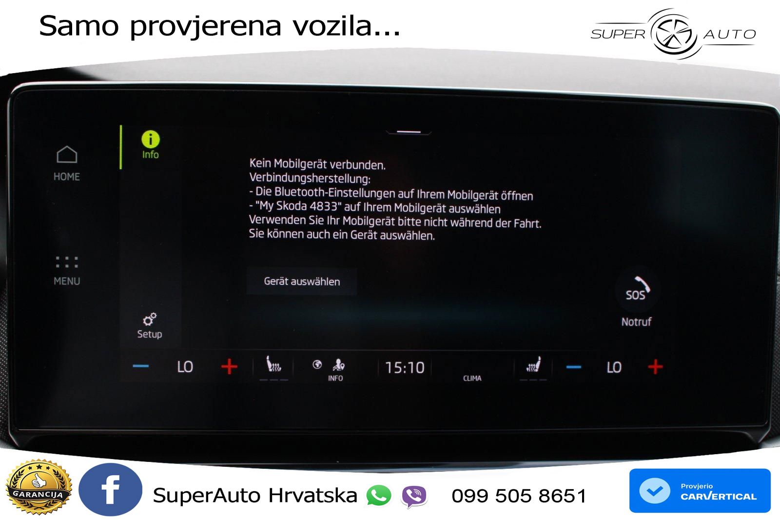 Škoda Octavia Combi 2.0 TDI (150 KS) DSG LED+GR SJED+ACC