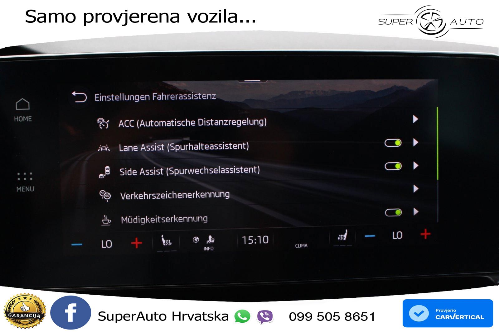 Škoda Octavia Combi 2.0 TDI (150 KS) DSG LED+GR SJED+ACC