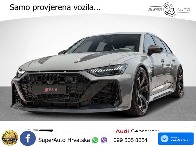 Audi RS6 Avant GT 4.0 TFSI V8 (630 KS) quattro tiptronic ZRAČNI+ACC+4xGR SJED+KAM