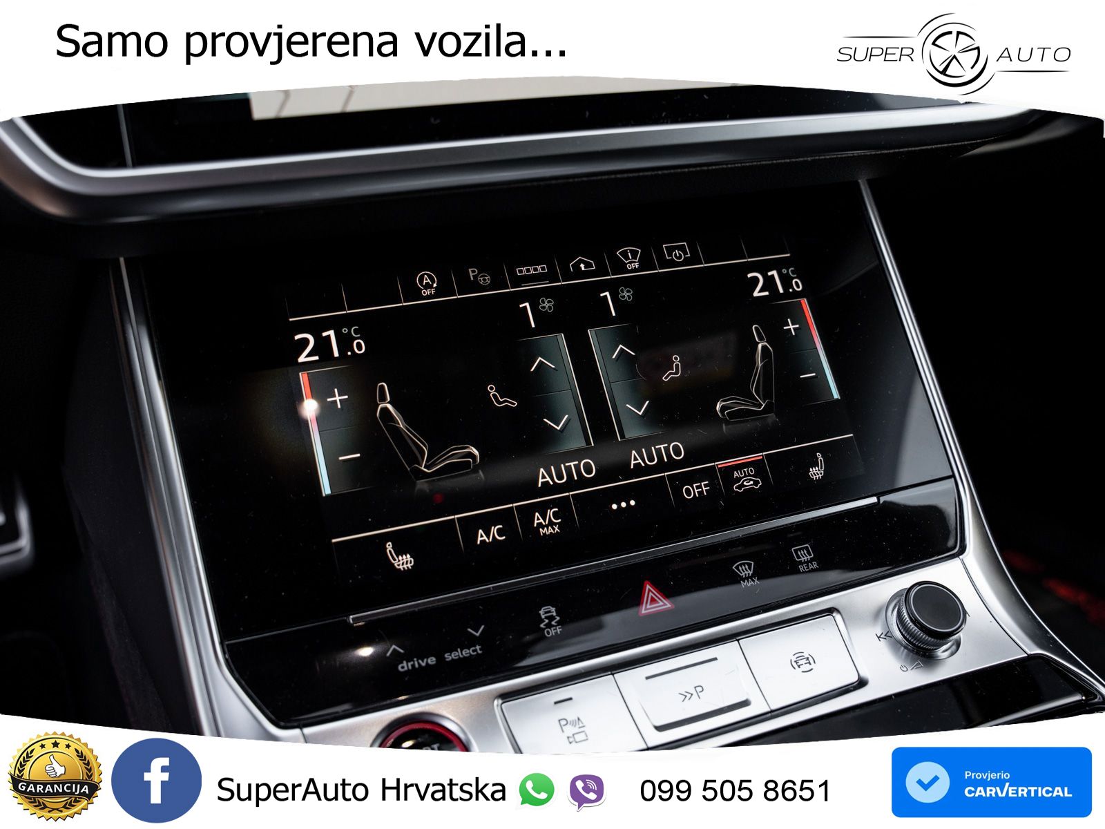 Audi RS6 Avant GT 4.0 TFSI V8 (630 KS) quattro tiptronic ZRAČNI+ACC+4xGR SJED+KAM